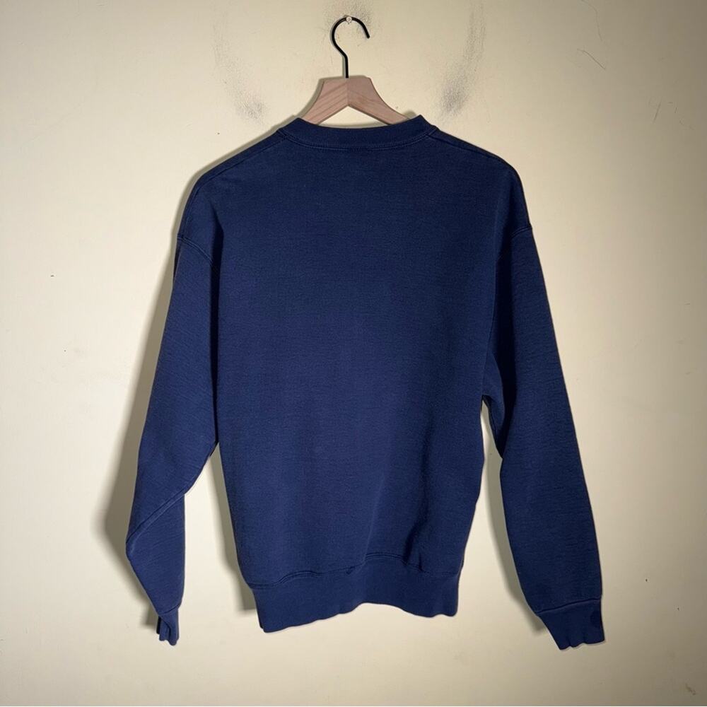 VINTAGE CHESAPEAKE BAY Fruit of the Loom 90s coastal embroidered crewneck L - Picture 5 of 5